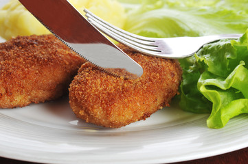 roasted cutlets