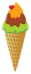 vector icecream cone