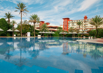 beautiful swimming pool