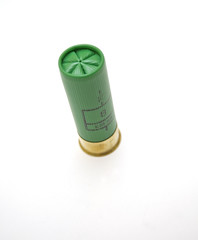 cartucho de escopeta de caza verde