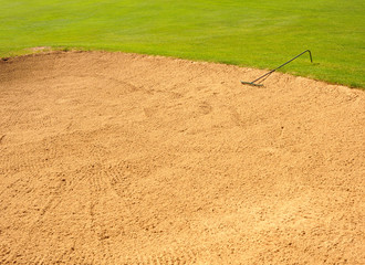 Golf Bunker Sandbunker Golfclub