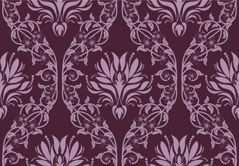 seamless damask pattern
