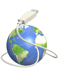 Fototapeta premium Connection