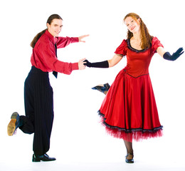 Boogie-voogie dancers