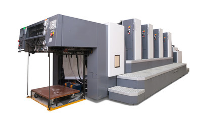 four-section offset printed machine