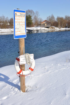 Badeverbot im Winter