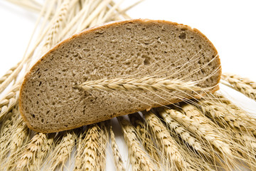 Brot mit Weizen