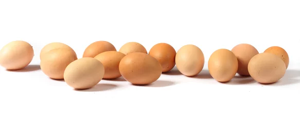 Fototapeten brown eggs © jonnysek
