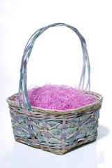 Leeres Osternest