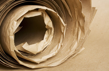 brown paper kraft roll