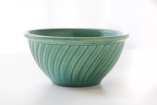 Green Vintage Bowl