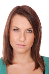 Fototapeta premium Portrait of a fresh and lovely woman