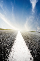 Naklejka premium Road