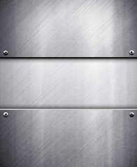 Obraz premium metal template background