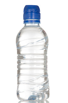 Plastic bottle full of water