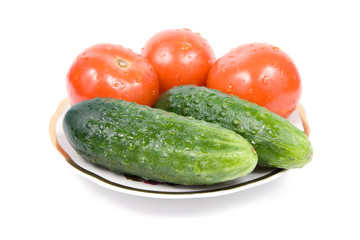 Fresh vegetables.