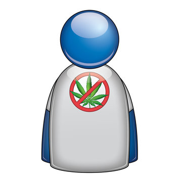 Camiseta prohibido drogas