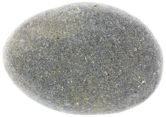 galet ovale fond blanc