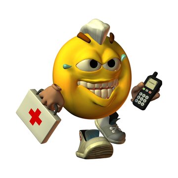 Smilie - Sanit&auml;ter