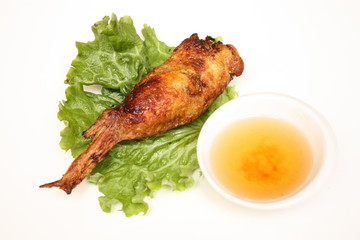 Aile de poulet farcie