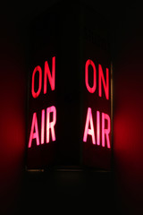 On Air Sign Vertical