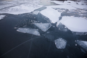 Ice patterns