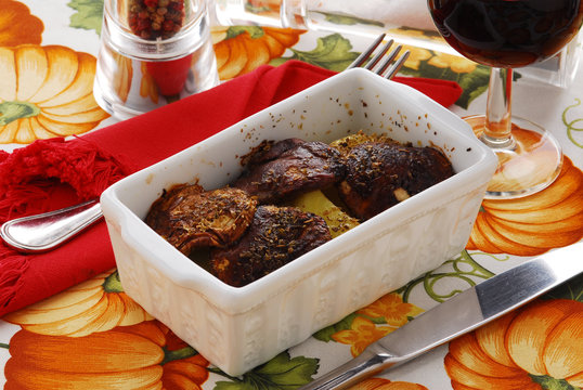 Terrina di porcini e patate - Contorni
