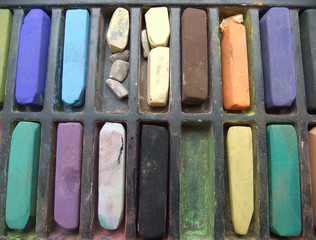 Oil pastels