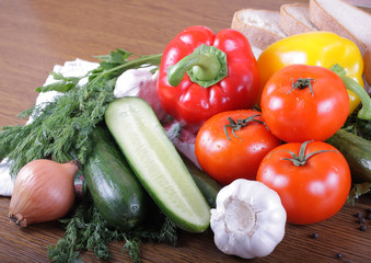 Fresh vegetables