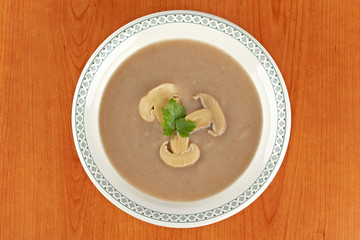 Cream of mushroom soup