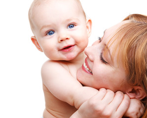 Baby and his mother