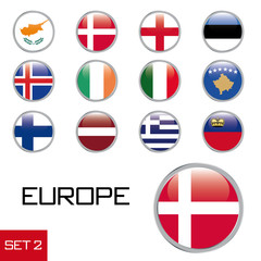 Europa Flaggenset 2