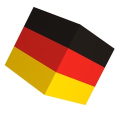 cube from germany flag