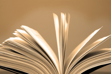 Book Pages Open