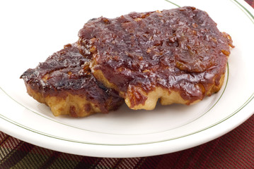 Barbecue Pork Loin Chops