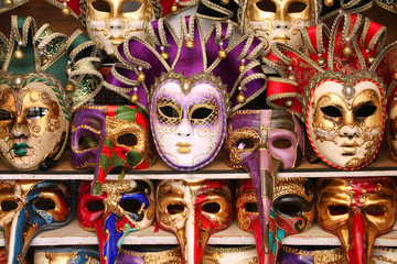 Venetian masks - ornamental disguise