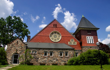 Fototapeta premium Historic church complex