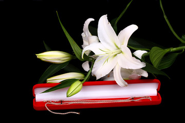 White gold and Lilies © ra3rn