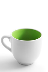 White cup