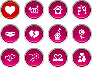 Love icons.