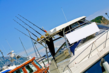 boat with place for your text