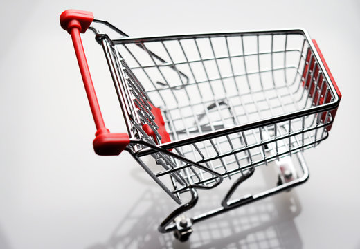 Einkaufswagen. Shopping