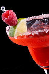 Raspberry Margarita  - Most popular cocktails series