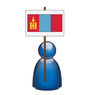 Pancarta Mongolia