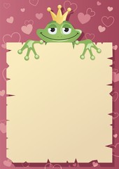 Frog Prince Letter