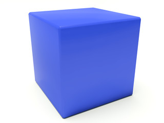 Blue building brick