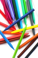 Fototapeta premium crayons melange