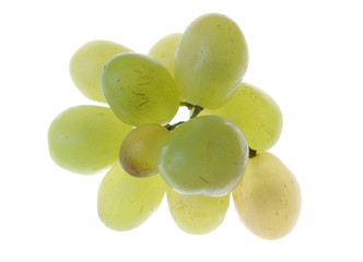 Granos de uva blanca