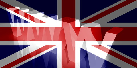 Flag of United Kingdom www internet