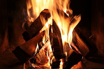 Kaminfeuer